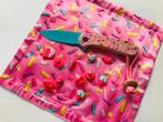 MyHanky Dessert Warrior PinkEDC Sprinkles Donut Handkerchief, Caravans en Kamperen, Kampeergereedschap, Nieuw