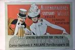 art nouveau Origineel Bier Reclame litho poster affiche, Verzenden, Nieuw