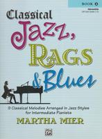 MARTHA MIER - Jazz, Rags & Blues - BOOK 2, Muziek en Instrumenten, Bladmuziek, Ophalen of Verzenden, Gebruikt, Les of Cursus, Jazz