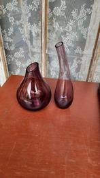 Vaasjes ikea type sannolik, lees de beschrijving., Overige kleuren, Ophalen of Verzenden, Minder dan 50 cm, Glas