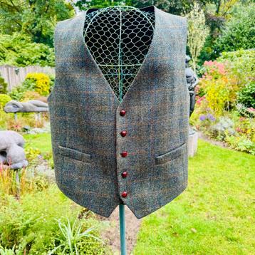 Vest Gilet 'Harris Tweed' mt 56 beschikbaar voor biedingen