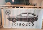 Mesh spandoek / banner VW Scirocco II.  130 x 65 cm., Ophalen of Verzenden, Nieuw