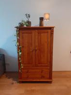 Grenen kast, Huis en Inrichting, Kasten | Wandmeubels, Ophalen, Gebruikt, 100 tot 150 cm, Minder dan 150 cm