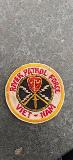PATCH , 458 Task Force Patch River Patrol, Verzamelen, Militaria | Algemeen, Ophalen of Verzenden, Luchtmacht, Nederland, Embleem of Badge