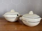 Vintage art deco Schalen Set -societe Ceramique Maestricht, Antiek en Kunst, Ophalen of Verzenden