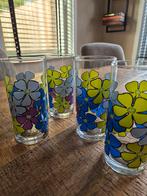 4 Vintage drinkglazen, Ophalen of Verzenden, Zo goed als nieuw, Overige typen