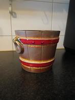 Vintage bloempot., Tuin en Terras, Rond, Ophalen of Verzenden, Aardewerk, Minder dan 40 cm