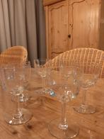 6 ANTIEKE -  PORTGLAASJES - DIA 5,5 CM - HG 10,5 CM, Gebruikt, Ophalen of Verzenden, Overige stijlen, Overige materialen