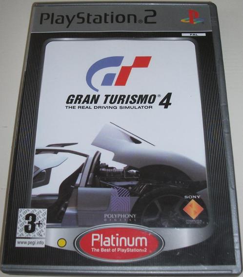 PS2 Game *** GRAN TURISMO 4 *** The Real Driving Simulator, Cd's en Dvd's, Dvd's | Kinderen en Jeugd, Zo goed als nieuw, Overige genres