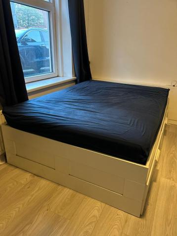 IKEA Bed 140 x 200 cm incl. 4 opberglades - afbeelding 3