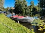 Verhoef V15 speedboot 1962 8PK + trailer, Watersport en Boten, Motorboten en Motorjachten, Benzine, Buitenboordmotor, Minder dan 10 pk