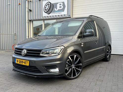 Volkswagen  Caddy 2.0TDI DSG 2018 180pk Margé/Xenon/Navi/Sto, Auto's, Bestelauto's, Bedrijf, ABS, Adaptive Cruise Control, Centrale vergrendeling