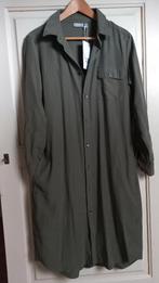 Fransa doorknoopjurk overhemdjurk legergroen M/L, Fransa, Maat 42/44 (L), Nieuw, Ophalen of Verzenden
