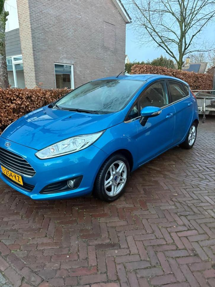Ford Fiësta 1.0 Ecoboost 100PK 5D S/S 2014 Blauw, Auto's, Ford, Particulier, Fiësta, Benzine, A, Hatchback, Handgeschakeld, Geïmporteerd