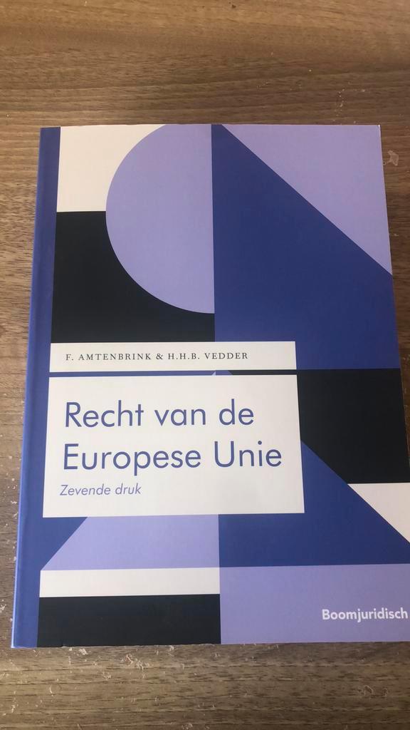 Fabian Amtenbrink - Recht van de Europese Unie, Boeken, Wetenschap, Zo goed als nieuw, Ophalen of Verzenden