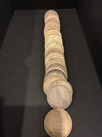 43x5 reichsmark nazi duitsland zilver zie fotos beschikbaar voor biedingen