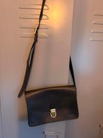 Lederen schoudertas, Overige merken, Gebruikt, Zwart, Ophalen of Verzenden