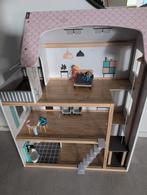 Leuk poppenhuis met accessoires, Ophalen of Verzenden, Gebruikt, Poppenhuis