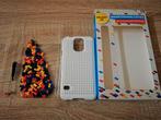 Samsung Galaxy S5 Hoesje met Bouwstenen, Ophalen of Verzenden, Nieuw, Hoesje of Tasje