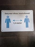 Nieuw Wandbord Zorg Voor Elkaar 30x20cm, Ophalen of Verzenden, Nieuw