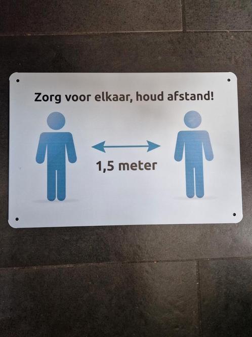 Nieuw Wandbord Zorg Voor Elkaar 30x20cm, Verzamelen, Merken en Reclamevoorwerpen, Nieuw, Ophalen of Verzenden