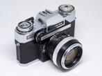 Zeiss Ikon Contarex Super with 55mm f1.4 Planar, Ophalen of Verzenden, Gebruikt, Spiegelreflex, Overige Merken
