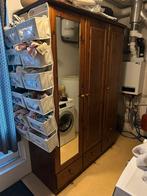 Gratis grenen kledingkast, Huis en Inrichting, Kasten | Vitrinekasten, Ophalen, Gebruikt, 100 tot 150 cm, 200 cm of meer