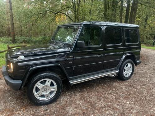 MERCEDES G-KLASSE V8 G500 1998 W463 TREKHAAK 3500KG G-MODEL, Auto's, Mercedes-Benz, Bedrijf, G-Klasse, 4x4, ABS, Airbags, Airconditioning