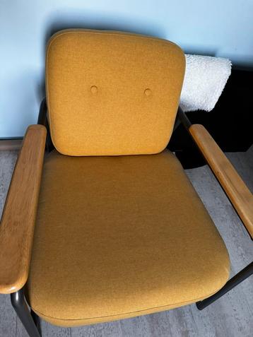 Habitat Cooper Yellow Fabric Armchair beschikbaar voor biedingen
