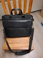 TK ZWARTE CANVAS TAS VOOR LAPTOP. HAND/SCHOUDER TAS., Ophalen of Verzenden, 17 inch of meer, Gebruikt