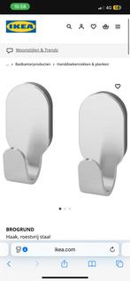 Brogrund IKEA haakjes in verpakking, Ophalen of Verzenden, Zo goed als nieuw, Wit, Overige typen