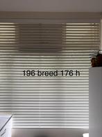 Houten vouwgordijn 196x176cm, Ophalen of Verzenden, Gebruikt, Wit, 150 tot 200 cm