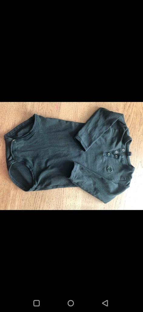 Romper 86-92 d.blauw, Kinderen en Baby's, Babykleding | Maat 86, Gebruikt, Jongetje of Meisje, Nacht- of Onderkleding, Ophalen of Verzenden