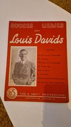 Louis Davids - Succes Liedjes - Cor B. Smit's Muziekhandel, Gebruikt, Ophalen of Verzenden, Artiest of Componist, Accordeon