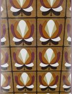 6937 Art deco tulpmotief geometrisch behang swiet, Huis en Inrichting, Ophalen of Verzenden, Minder dan 10 m²