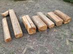 Oude eiken balken, Doe-het-zelf en Verbouw, Hout en Planken, Ophalen, Eiken, 50 mm of meer, Balk