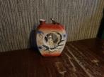 antiek Japans sake flesje met vogeltje en fluitje, Antiek en Kunst, Ophalen of Verzenden