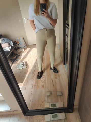 Fitjeans Beige skinny jeans M/L/XL beschikbaar voor biedingen