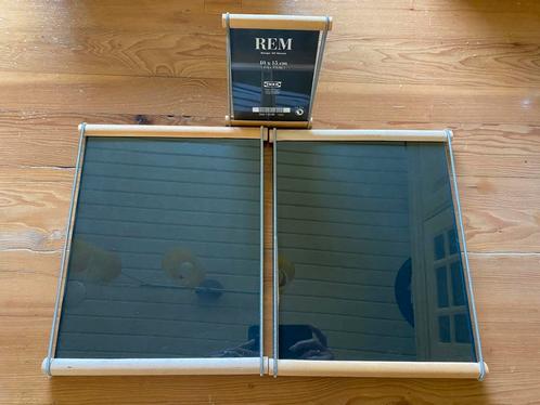 Ikea vintage wissel- fotolijsten REM, Huis en Inrichting, Woonaccessoires | Lijsten, Gebruikt, Minder dan 50 cm, Hout, Ophalen of Verzenden