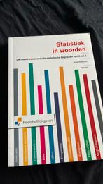 Anke Slotboom - Statistiek in woorden, Boeken, Verzenden, Zo goed als nieuw, Anke Slotboom