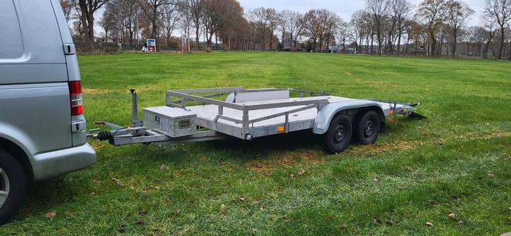 Machine/auto transport aanhangwagen, Auto diversen, Aanhangers en Bagagewagens, Gebruikt, Ophalen of Verzenden