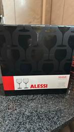 Nieuw in doos alessi mami rode wijnglazen, Verzenden, Zo goed als nieuw, Overige typen
