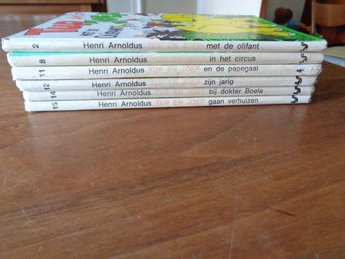 Tup en Joep 6x - Henri Arnoldus -2,8,11,12,14,15, Boeken, Kinderboeken | Jeugd | onder 10 jaar, Gelezen, Ophalen of Verzenden