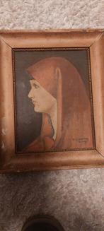 Oud schilderij uit 1939, Antiek en Kunst, Ophalen of Verzenden