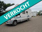 Adria Alkoofbed +vastbed +dinettebed 6pers. 2x airco bj2004, Bedrijf, Diesel, Adria, 6 tot 7 meter