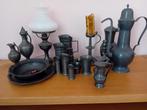 Tinnen Collectie: Lamp, kannen, bekers en meer, Ophalen