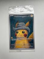 Pikachu with grey felt hat Pokemon kaart van Gogh nieuw!, Ophalen of Verzenden, Nieuw