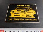 stickers Nieuwkuyk VADA-TAXI H.C. v. Dommelen 04108-2710, Verzamelen, Ophalen, Zo goed als nieuw, Overige typen