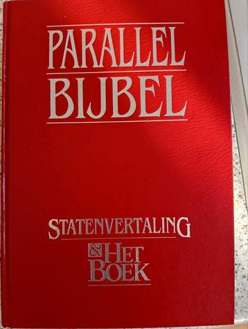 Parallel Bijbel Statenvertaling/ Het Boek Gebonden 1752 pg. beschikbaar voor biedingen