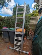 ALTREX, 3x9, SCHUIFLADDER, LADDER, REFORMLADDER, TRAP, Doe-het-zelf en Verbouw, Ladders en Trappen, Ophalen, Gebruikt, Ladder